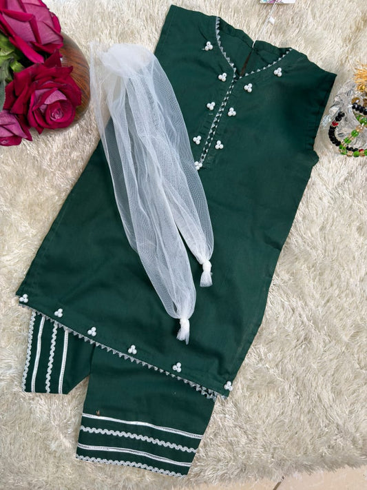 14 August Independence Day Kids Kurta Shalwar Set